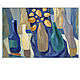 Картина маслом  Голубой натюрморт живопись синий бежевый желтый, Картины, Москва,  Фото №1