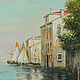 The painting 'Venice' 50h60 cm. Pictures. Zhaldak Eduard paintings. My Livemaster. Фото №4