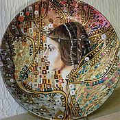 Картины и панно handmade. Livemaster - original item Plates decorative: Large decorative dishes with hand-painted. PR. Handmade.