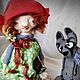 Antonina and the gray top - interior doll, Dolls, Kazan,  Фото №1