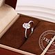 Помолвочное кольцо с бриллиантом 1 карат. Кольцо помолвочное. FROLOF JEWELRY. Ярмарка Мастеров.  Фото №5