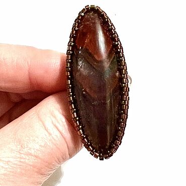Украшения ручной работы. Ярмарка Мастеров - ручная работа Перстень: Страсть. Handmade.