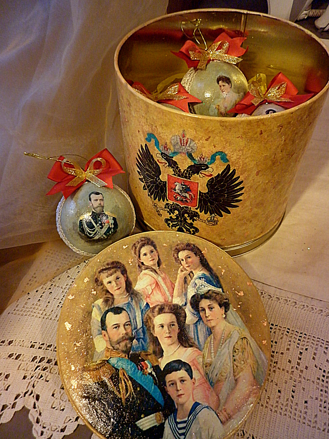Мои елочные украшения.