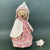 Куклы и игрушки handmade. Livemaster - original item Teddy Bears: Bear Rose. Handmade.