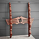 Полка для 4 мечей американский орех. Подставки. CNC-Wood. Ярмарка Мастеров.  Фото №6