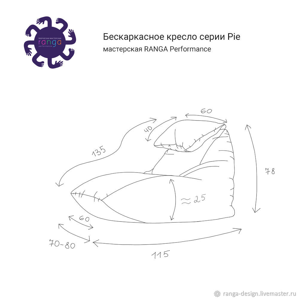 Как сшить кресло мешок своими руками пошаговая инструкция выкройки с фото в домашних условиях