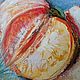 Картина маслом "Аромат мандаринов" 30*40 см в раме. Картины. Анири Арт Картины в интерьер. Ярмарка Мастеров.  Фото №4