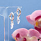 Earrings 'Icicles'. Earrings. prozorova.costume.jewelry. Online shopping on My Livemaster.  Фото №2