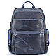 Leather backpack 'Dionysus' (blue wax), Backpacks, St. Petersburg,  Фото №1