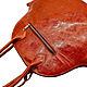 Кожаная женская сумка на молнии. Карамельная. Классическая сумка. Кожатерия / Leather Terra. Ярмарка Мастеров.  Фото №6