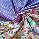Calico ('birds' 142 g/m2). Fabric. Bumazeya. Online shopping on My Livemaster.  Фото №2