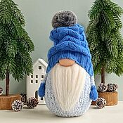 Сувениры и подарки handmade. Livemaster - original item Christmas gnome in a hat, A New Year gift. Handmade.