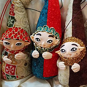 Куклы и игрушки handmade. Livemaster - original item Little gnome, a Christmas ornament. Handmade.