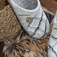 'Tweed' felted Slippers, Slippers, St. Petersburg,  Фото №1