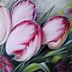 Oil painting Bright tulips. Pictures. Ermolaeva Olesya. My Livemaster. Фото №4