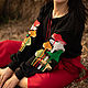 Вышитая женская блузка M U S H R O O M S. Народные рубахи. Etno Moda. Интернет-магазин Ярмарка Мастеров.  Фото №2