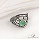 Ring of silver Forest tale (silver, chrysoprase). Rings. jewelart. Online shopping on My Livemaster.  Фото №2