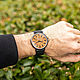 «Cork» от Timbersun, наручные часы с циферблатом из пробки. Часы наручные. Уникальные аксессуары Timbersun. Ярмарка Мастеров.  Фото №4