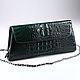 Order Crocodile Genuine Leather Clutch Bag IMA0795VG1. CrocShop. Livemaster. . Clutches Фото №3