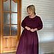 Льняное миди платье-бохо Феникс. Платья. Simply Wear by Di (Prokhorova Diana). Ярмарка Мастеров.  Фото №13