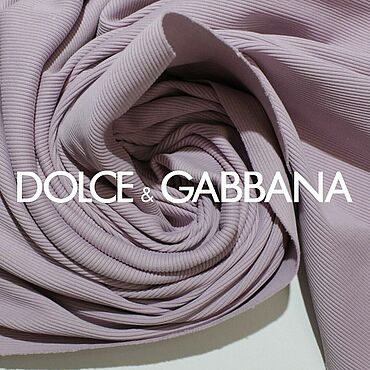 Материалы для творчества ручной работы. Ярмарка Мастеров - ручная работа DOLCE&GABBANA хлопковый трикотаж рибана, ИТАЛИЯ. Handmade.