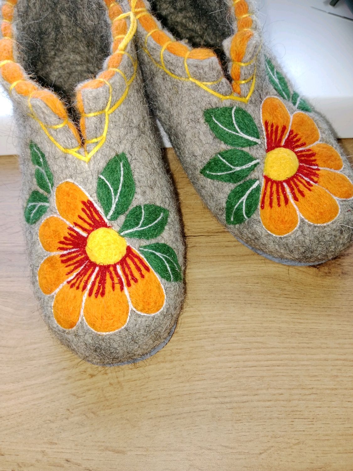 Войлочные тапочки,валенки в интернет-магазине Ярмарка Мастеров по цене ...