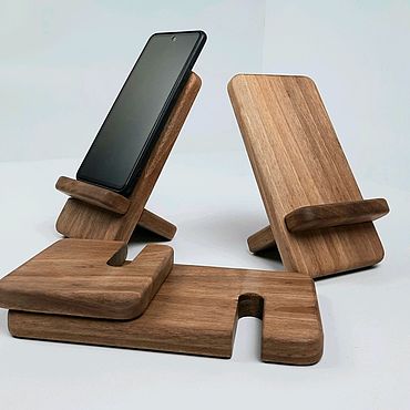 Подставка для телефона своими руками из дерева, картона и других материалов