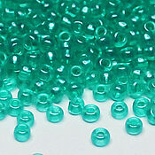 Материалы для творчества handmade. Livemaster - original item Czech beads 10/0 Turquoise semi-matt 10 g 08358 Preciosa. Handmade.