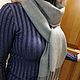  Hand-woven cashmere scarf. Scarves. rezan (rezan). My Livemaster. Фото №5