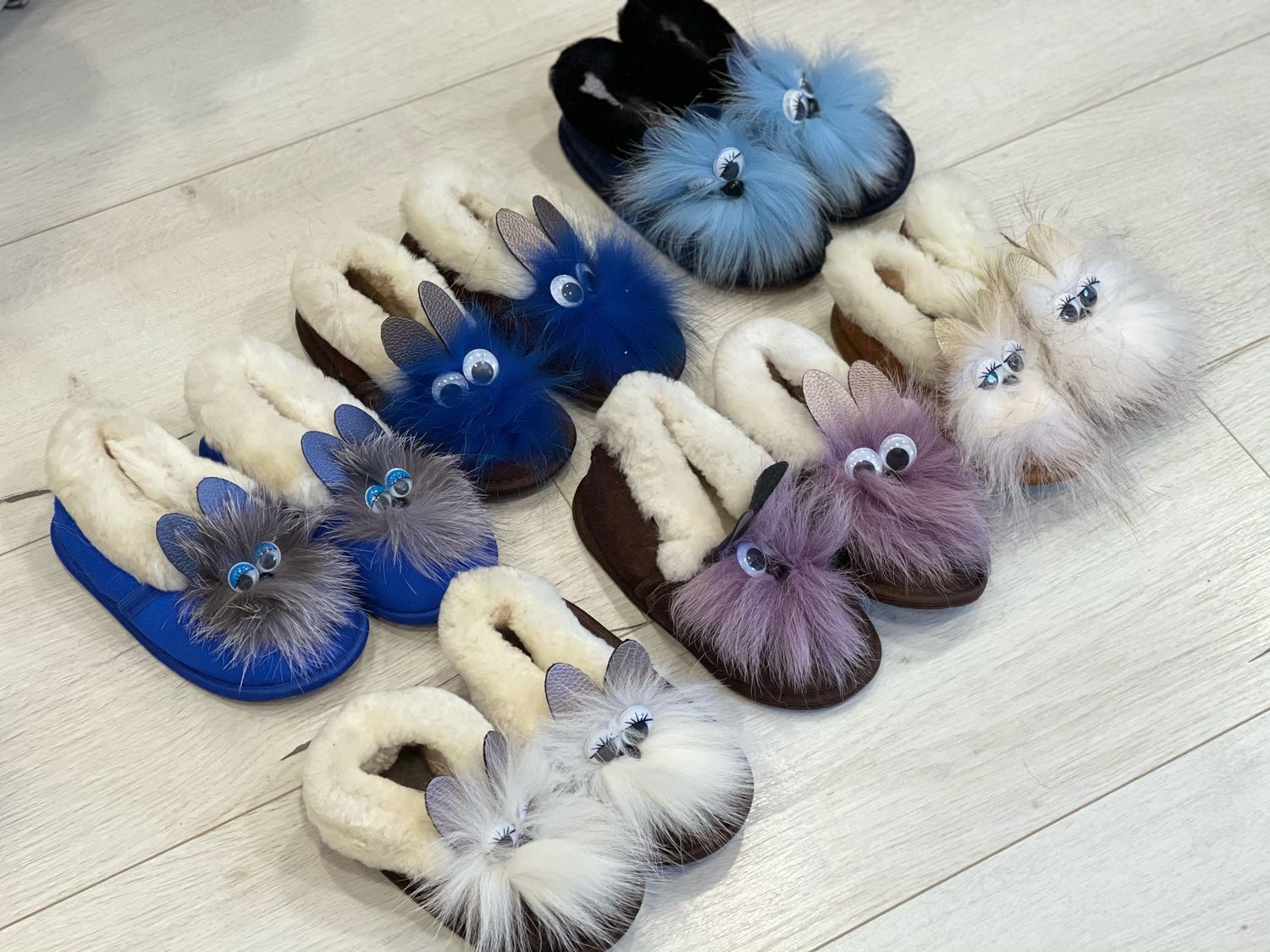 Меховая обувь из овчины для деток с 23-29 размер купить в интернет ...