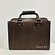 Briefcase made of genuine leather. Brief case. Mad Cat. Online shopping on My Livemaster.  Фото №2