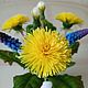 Bouquet 'Jam from dandelions', Flowers, Moscow,  Фото №1
