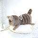 El gato-el ángel de punto, muy myagonkaya juguete. Stuffed Toys. Knitted cozy. Ярмарка Мастеров.  Фото №6