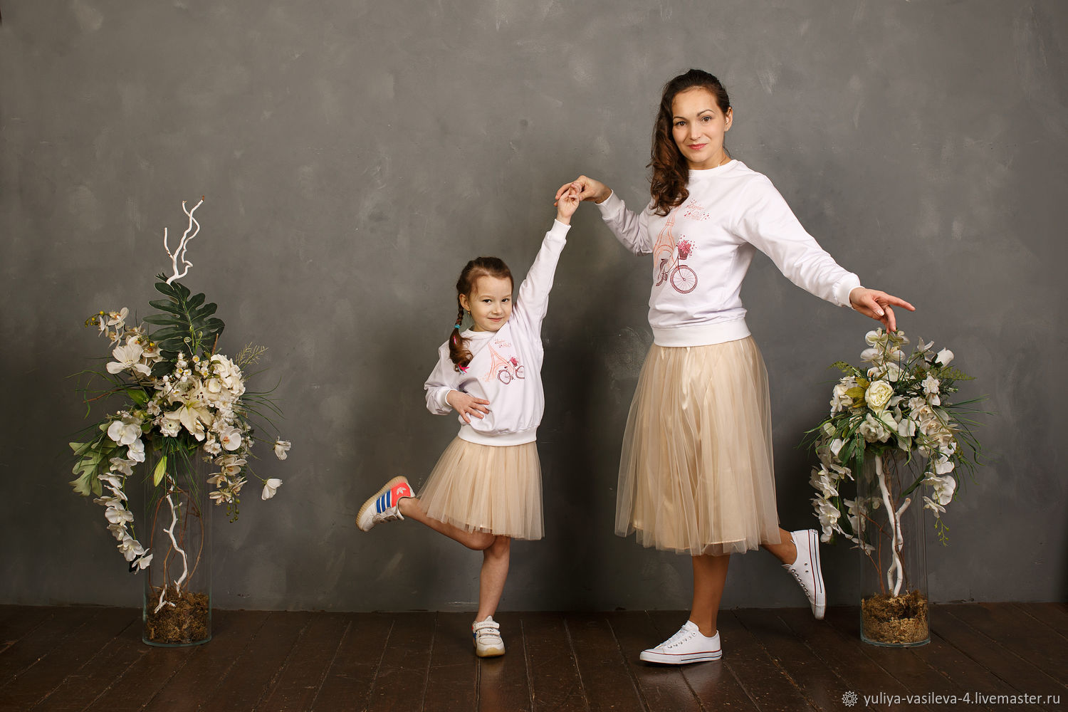 Юбки для мамы и дочки