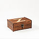 Caja de regalo de madera para vasos (pilas). PK48. Gift Boxes. ART OF SIBERIA. Интернет-магазин Ярмарка Мастеров.  Фото №2