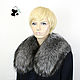 Fur detachable collar boa Fox fur. Art. TK-423. Collars. Mishan (mishan). My Livemaster. Фото №6