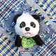 MK at the elm-th Brooch out of the pocket. Dog.Cat.Panda. Knitting patterns. IgmaryBOX. My Livemaster. Фото №5