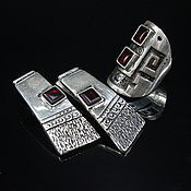 Украшения handmade. Livemaster - original item Jewelry set Ethnic Avant-garde series made of 925 HB0102 silver. Handmade.