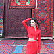 Красный костюм: юбка и кофта с длинными рукавами. Костюмы. VARDI SHOP. Интернет-магазин Ярмарка Мастеров.  Фото №2