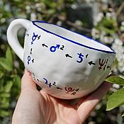 Посуда handmade. Livemaster - original item Mug Formula of the soul Cup of the soul to order Astrology cosmic. Handmade.