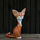Кот рыжий фигурка, фигурка кошки. Статуэтки. Ревкова Татьяна фигурки, декор (figurki-sculpt). Ярмарка Мастеров.  Фото №4