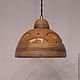 Lamp with a deep reflector on the suspension. Lampshades. Light Ceramics RUS (svetkeramika). Online shopping on My Livemaster.  Фото №2
