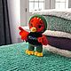 Феникс  талисман СВО  Вязаная игрушка с позывным подарок солдату. Амигуруми куклы и игрушки. Вязаные игрушки - подарки для детей (plush-krolka). Ярмарка Мастеров.  Фото №4
