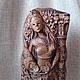 Goddess of Fortune, souvenir statuette, made of wood. Figurine. Dubrovich Art. Интернет-магазин Ярмарка Мастеров.  Фото №2