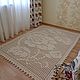 Order cotton knitted carpet 'modesty'. Knitted carpets GalinaSh. Livemaster. . Carpets Фото №3