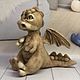 felt toy: Dragon, Felted Toy, Zelenograd,  Фото №1