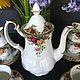 ROYAL ALBERT coffee set 'Roses of old England', England. Vintage sets. Dutch West - Indian Company. My Livemaster. Фото №4