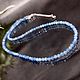 Aquamarine natural delicate beads with cut. Beads2. naturalkavni. My Livemaster. Фото №4