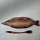Carved wooden dish for serving 'Pike'. Dish. Mikhail (ilmcarver). My Livemaster. Фото №5