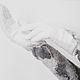 Перчатки "Снежные вершины". Валяные перчатки. Для свадьбы. Перчатки. Nataly Kara - одежда из тонкого войлока. Интернет-магазин Ярмарка Мастеров.  Фото №2